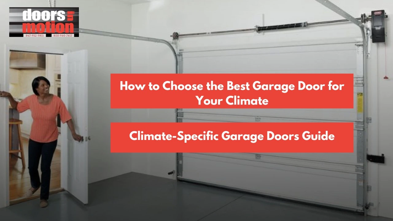Image showcasing How to Choose the Best Garage Door for Your Climate