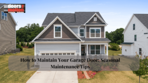 garage door maintenance tips