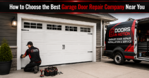 choose a garage door repair company near you