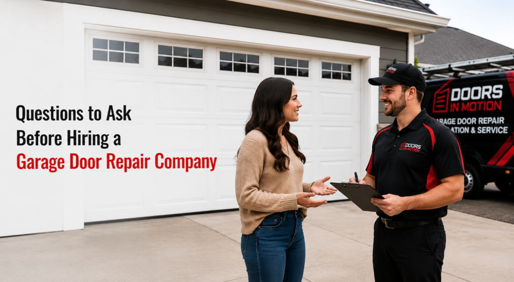 garage door repair company