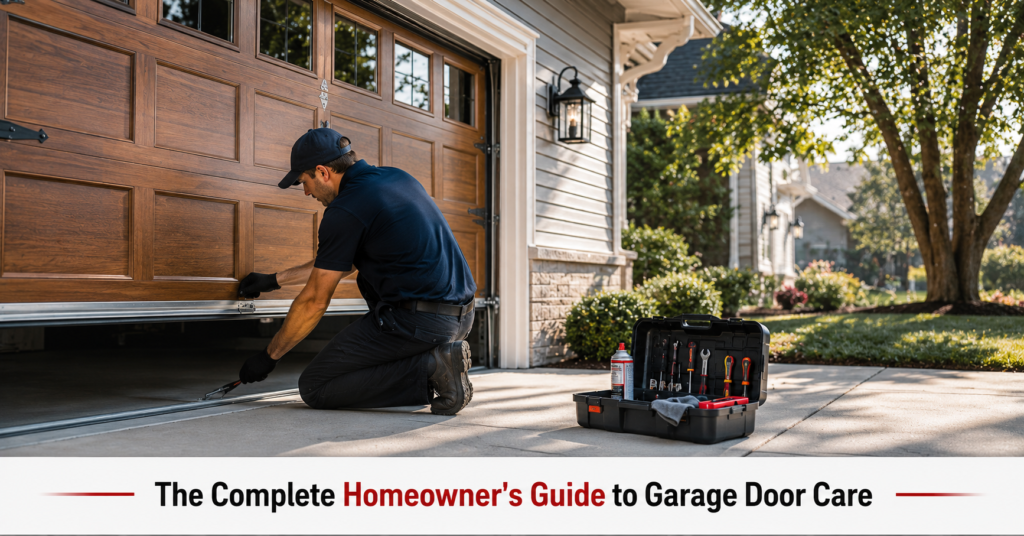 homeowner garage door maintenance guide