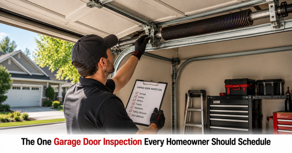 garage door inspection checklist