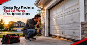 ignoring garage door problems